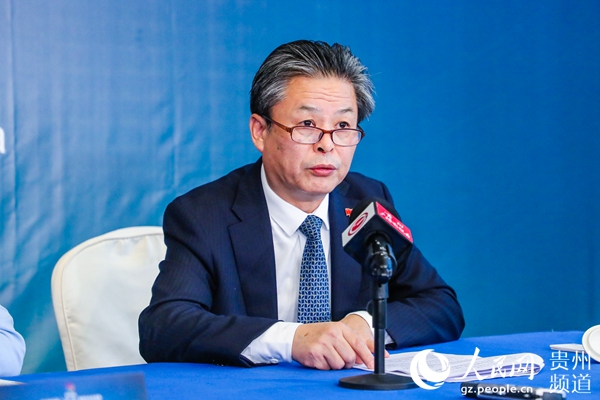 中國-東盟中心秘書長陳德海。吳少飛 攝